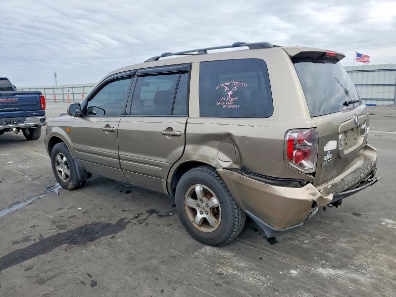 Photo 2 from auction – 2008 HONDA PILOT EXL with VIN 5FNYF28608B009459