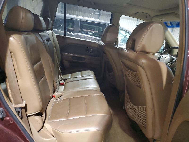 Photo 11 from auction – 2007 HONDA PILOT EXL with VIN 2HKYF18537H515191