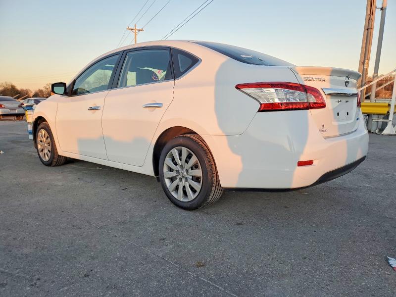 Photo 2 from auction – 2015 NISSAN SENTRA S with VIN 3N1AB7AP8FY357754