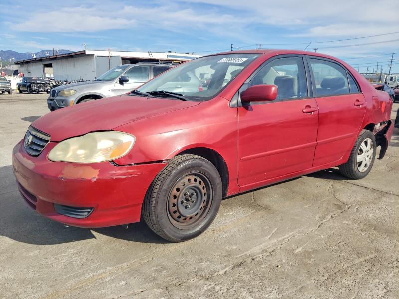 Photo 1 from auction – 2003 TOYOTA COROLLA CE with VIN 1NXBR32E33Z096725