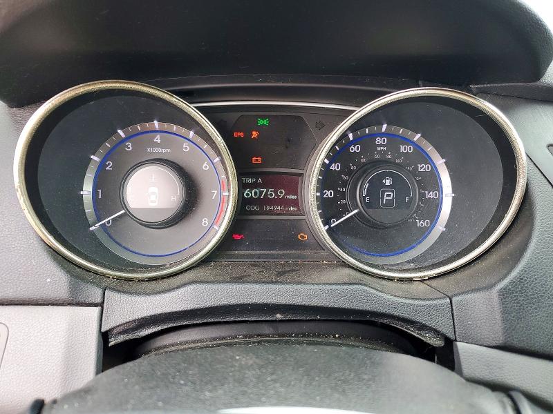 Photo 9 from auction – 2011 HYUNDAI SONATA GLS with VIN 5NPEB4AC3BH133180