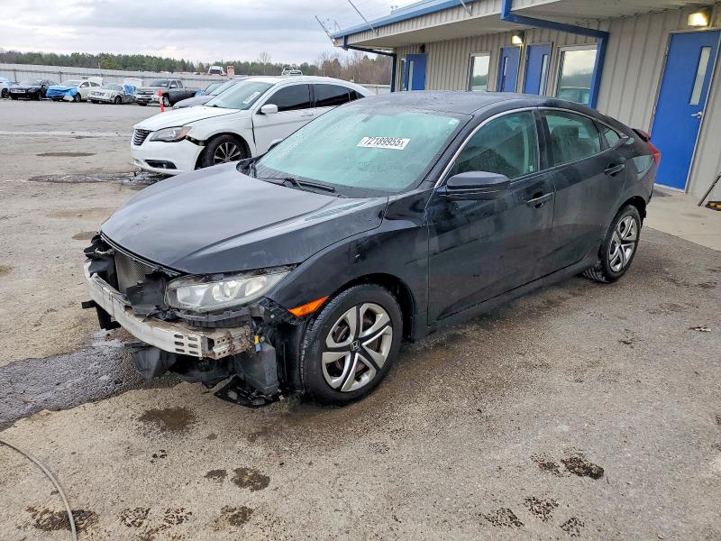 HONDA CIVIC LX 2016 with VIN 19XFC2F5XGE052415 - Photo from auction