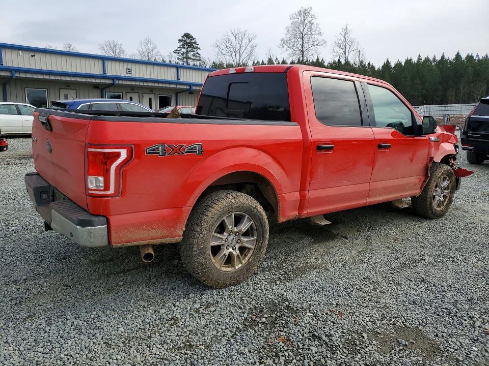 Photo 3 from auction – 2017 FORD F150 with VIN 1FTEW1E80HKC02989