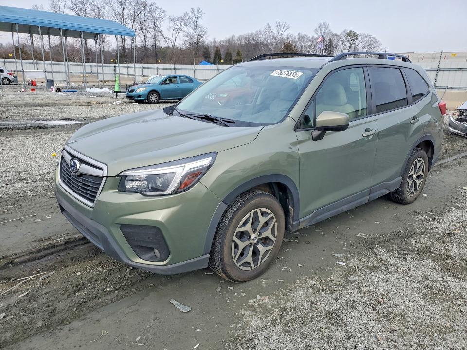 SUBARU FORESTER P 2021 with VIN JF2SKAJC8MH461201 - Photo from auction