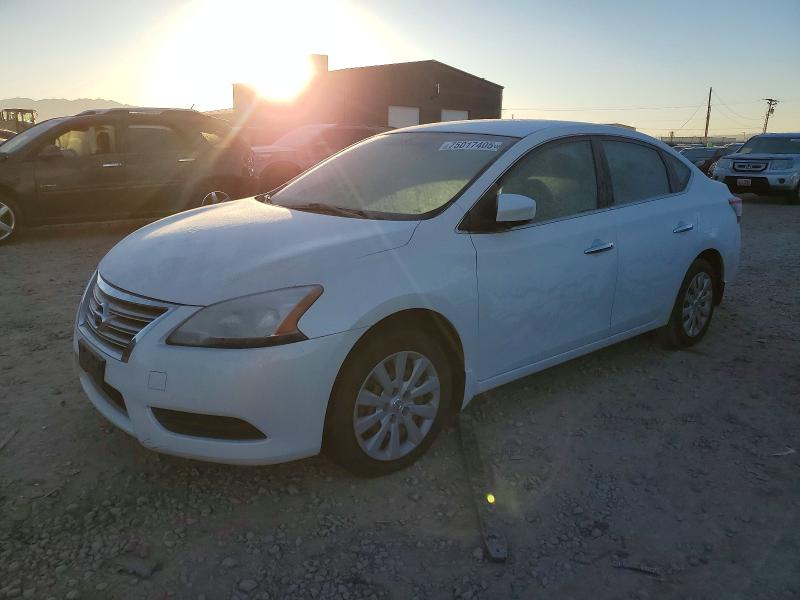 NISSAN SENTRA S 2014 with VIN 3N1AB7AP1EL647457 - Photo from auction