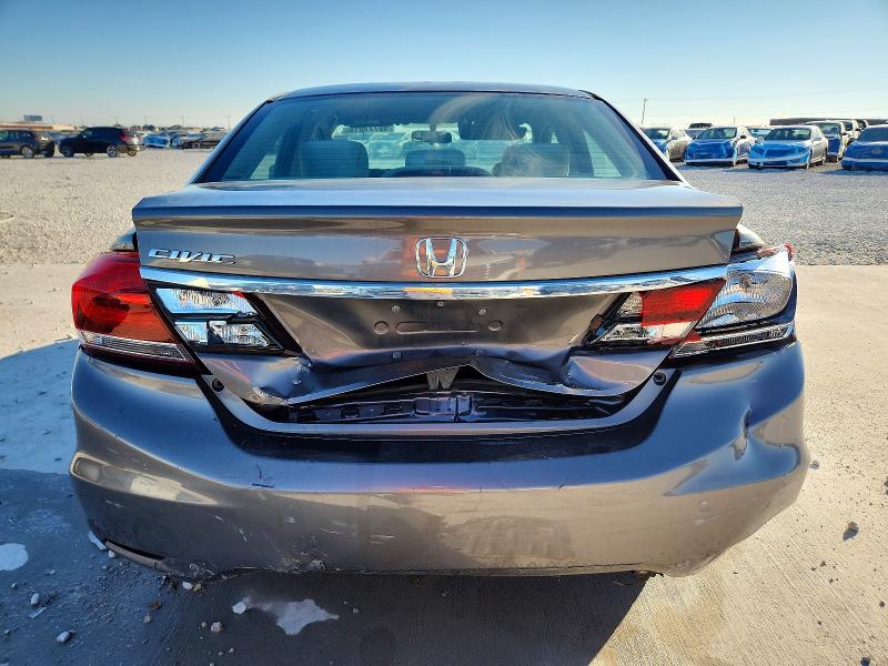 Photo 6 from auction – 2013 HONDA CIVIC LX with VIN 19XFB2F50DE012648