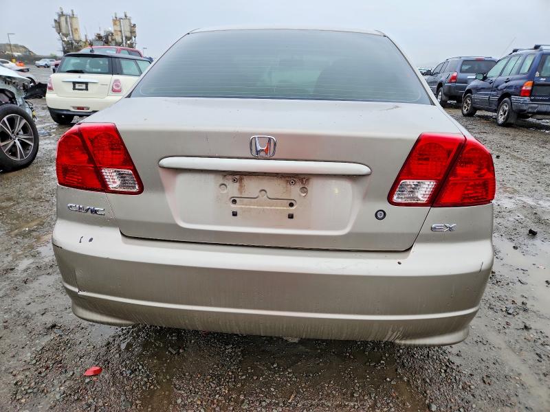 Photo 6 from auction – 2004 HONDA CIVIC EX with VIN 2HGES26744H540132