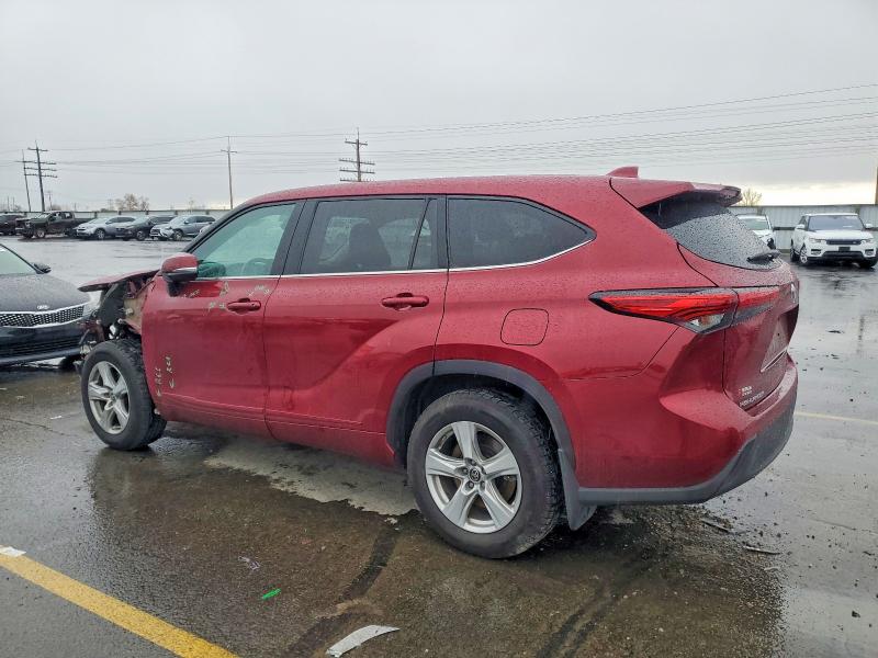 Photo 2 from auction – 2021 TOYOTA HIGHLANDER with VIN 5TDBZRBH5MS531994