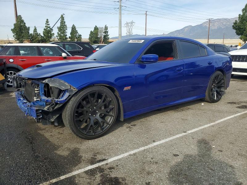 DODGE CHARGER R/ 2018 with VIN 2C3CDXGJ0JH337035 - Photo from auction
