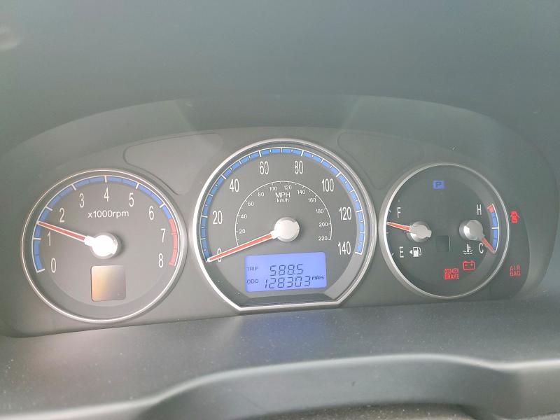 Photo 9 from auction – 2008 HYUNDAI SANTA FE G with VIN 5NMSG13D98H136597