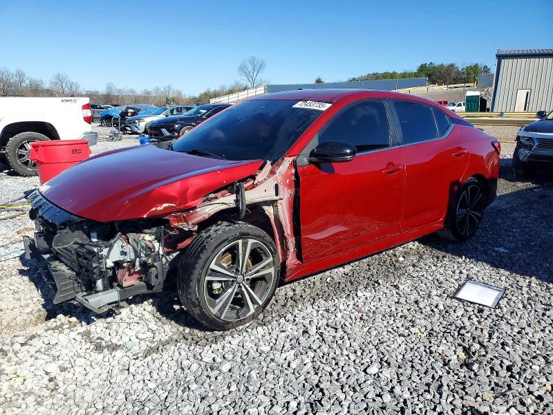 Photo 1 from auction – 2022 NISSAN SENTRA with VIN 3N1AB8DV7NY314375