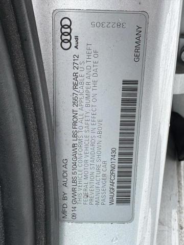 Photo 10 from auction – 2015 AUDI A6 PREMIUM with VIN WAUGFAFC2FN017430