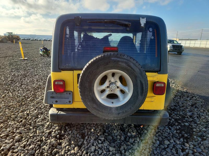 Photo 6 from auction – 2001 JEEP WRANGLER / with VIN 1J4FA29P51P301725
