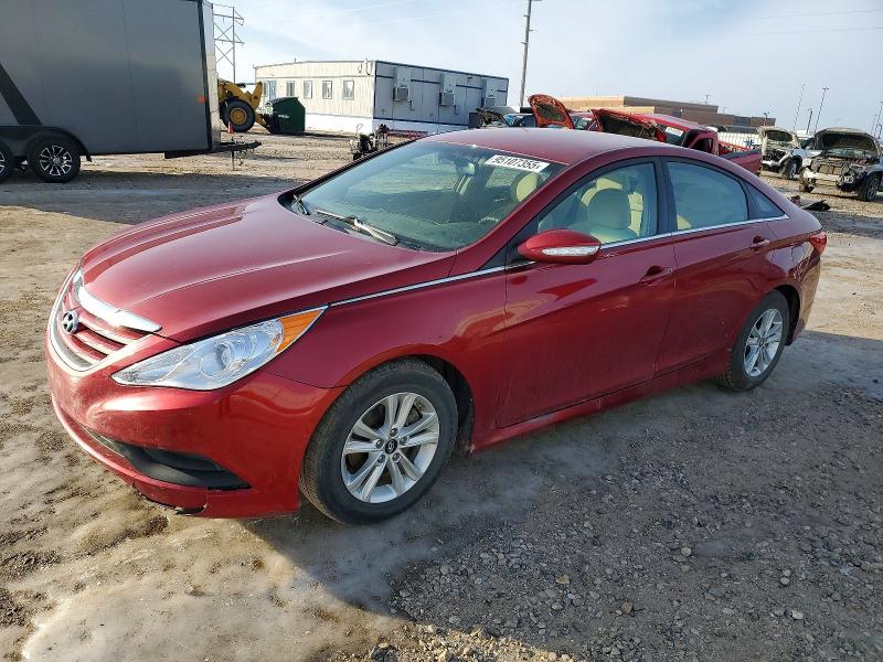 HYUNDAI SONATA 2014 with VIN 5NPEB4AC6EH855294 - Photo from auction