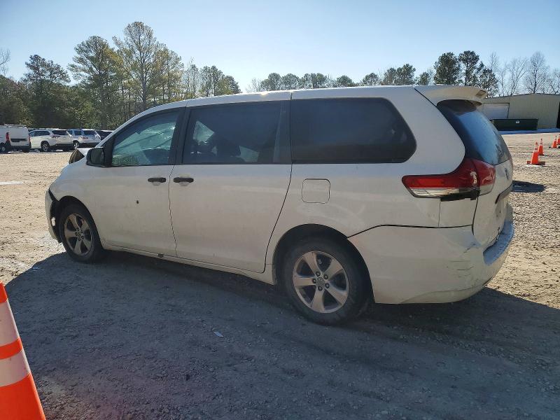 Photo 2 from auction – 2012 TOYOTA SIENNA BAS with VIN 5TDKA3DC0CS011237