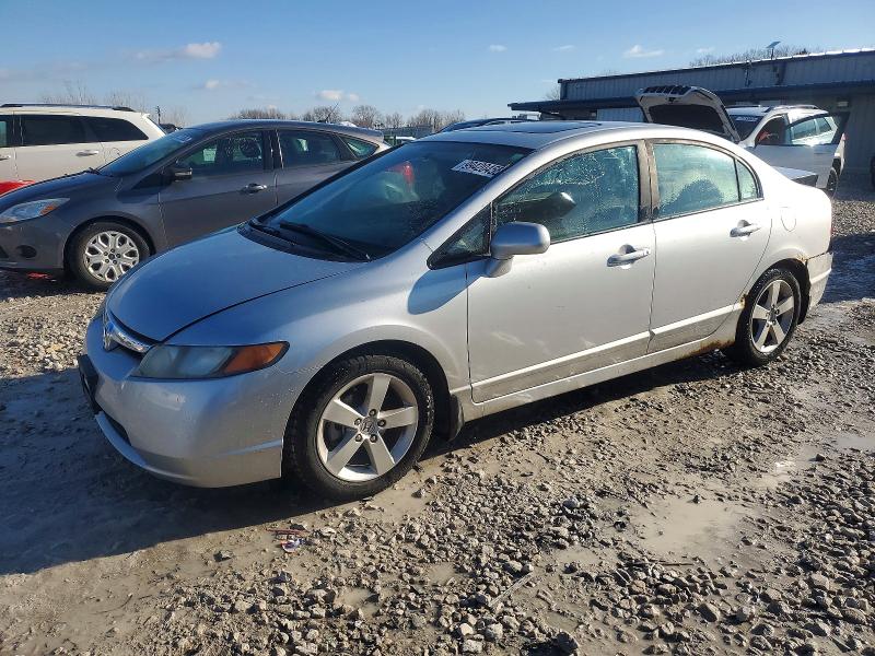 HONDA CIVIC EX 2008 with VIN 1HGFA16848L013162 - Photo from auction
