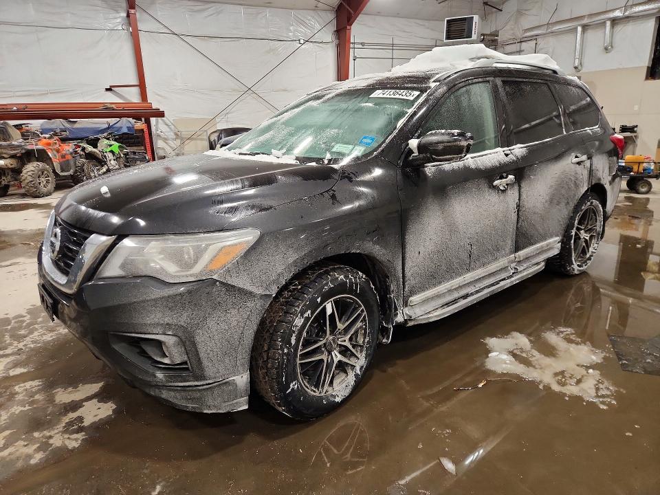 NISSAN PATHFINDER 2017 with VIN 5N1DR2MMXHC669530 - Photo from auction