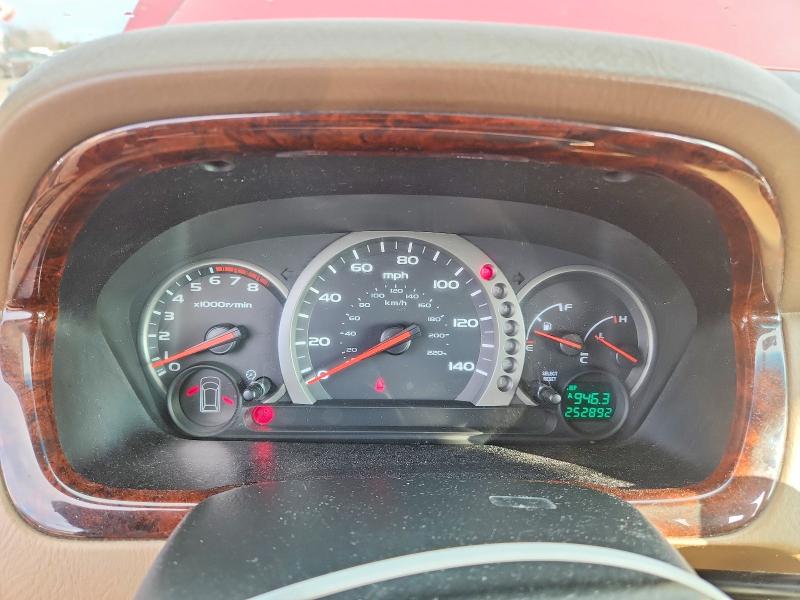 Photo 9 from auction – 2004 HONDA PILOT EXL with VIN 2HKYF186X4H567650