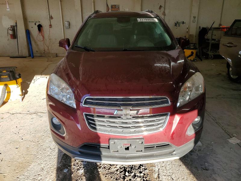 Photo 5 from auction – 2016 CHEVROLET TRAX LTZ with VIN 3GNCJRSBXGL153681