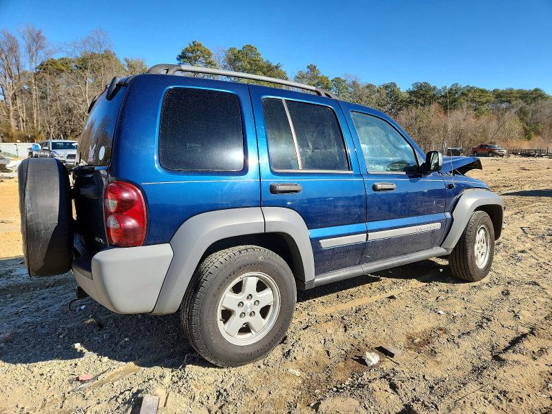 Photo 3 from auction – 2005 JEEP LIBERTY SP with VIN 1J8GL48K95W584494