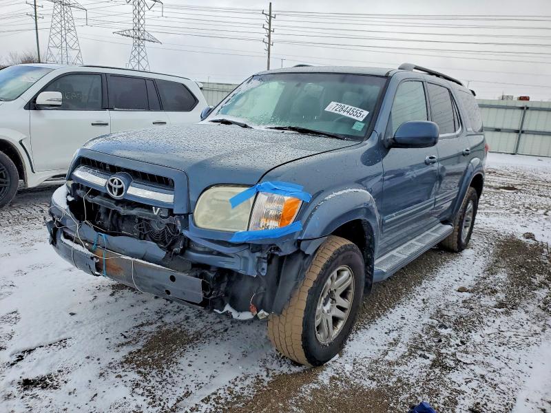 TOYOTA SEQUOIA LI 2006 with VIN 5TDBT48A36S258135 - Photo from auction