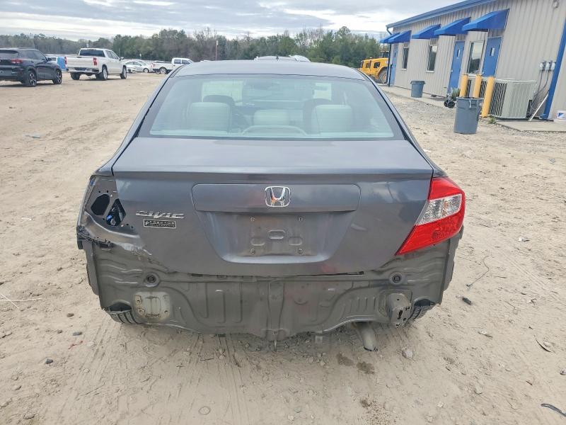 Photo 6 from auction – 2012 HONDA CIVIC LX with VIN 19XFB2F56CE087806