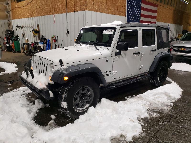 Photo 1 from auction – 2016 JEEP WRANGLER U with VIN 1C4BJWDG8GL344491