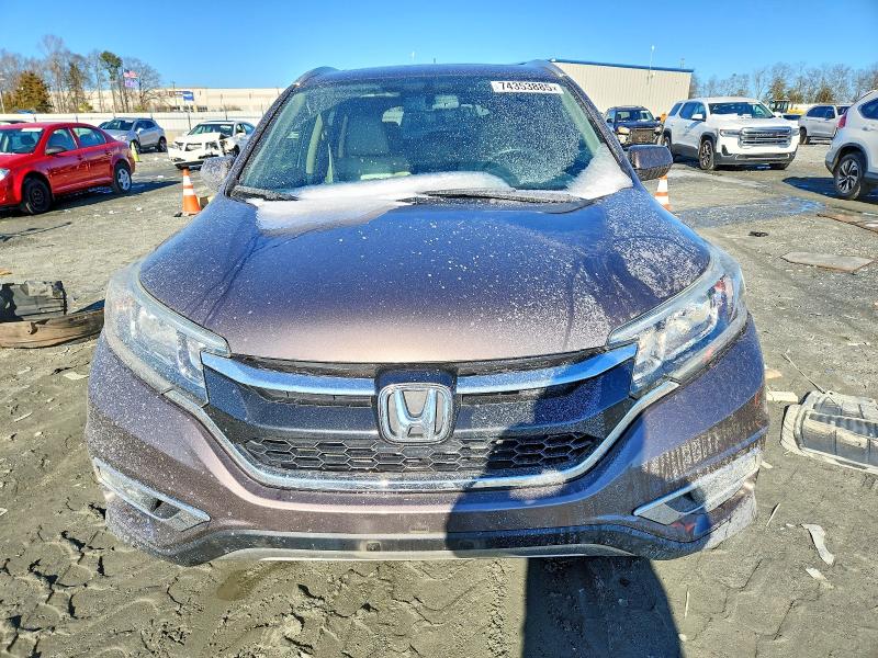 Photo 5 from auction – 2016 HONDA CR-V with VIN 2HKRM3H75GH515815