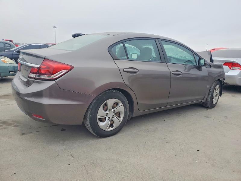 Photo 3 from auction – 2013 HONDA CIVIC LX with VIN 2HGFB2F53DH596825