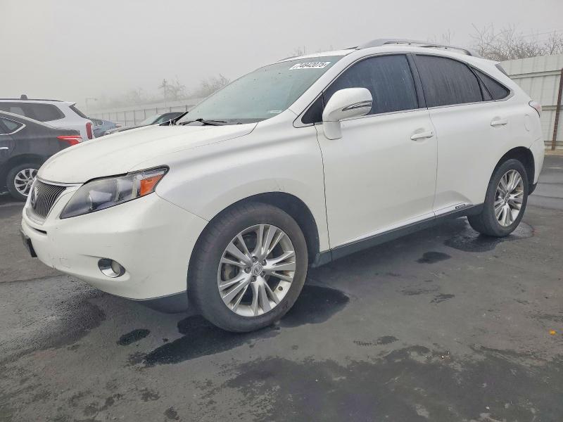 LEXUS RX 450H 2010 with VIN JTJBC1BA1A2006114 - Photo from auction