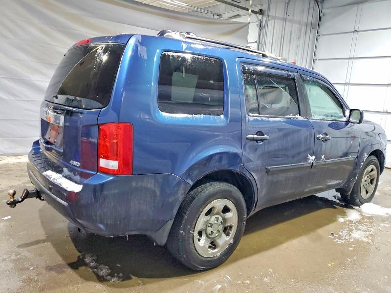 Photo 3 from auction – 2010 HONDA PILOT LX with VIN 5FNYF4H29AB019034