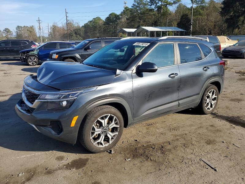 KIA SELTOS EX 2023 with VIN KNDERCAA3P7461666 - Photo from auction