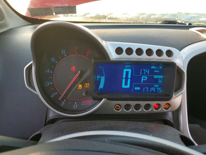 Photo 9 from auction – 2015 CHEVROLET SONIC RS with VIN 1G1JG5SB6F4137997