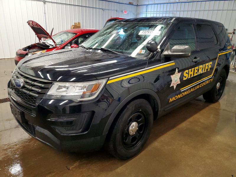 FORD EXPLORER P 2018 with VIN 1FM5K8AR7JGA71180 - Photo from auction