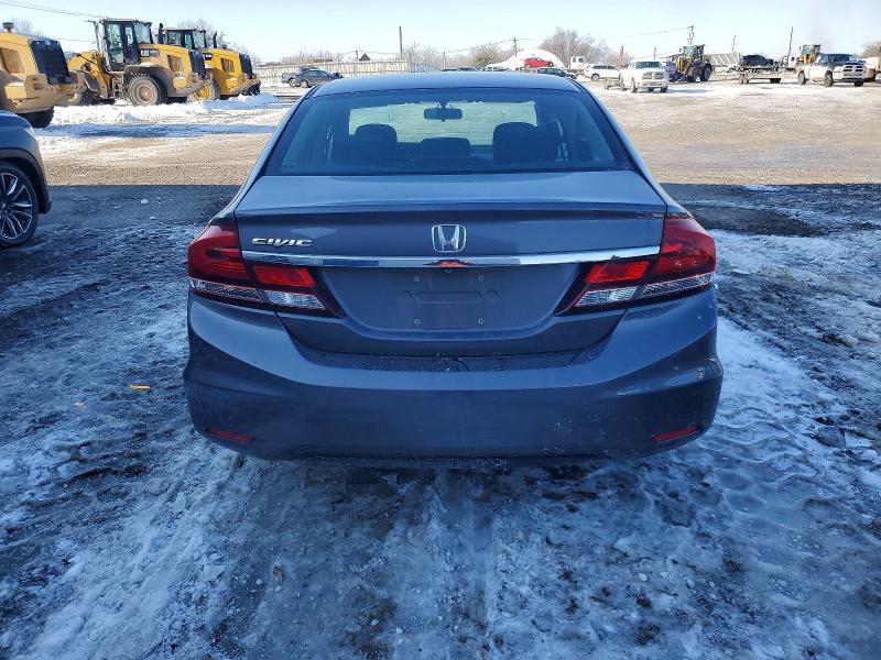 Photo 6 from auction – 2014 HONDA CIVIC LX with VIN 19XFB2E51EE071078