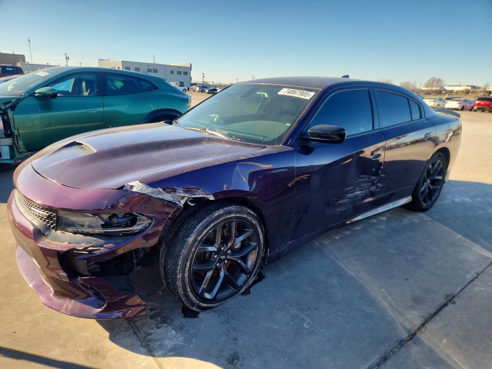 DODGE CHARGER 2021 with VIN 2C3CDXHG7MH668752 - Photo from auction