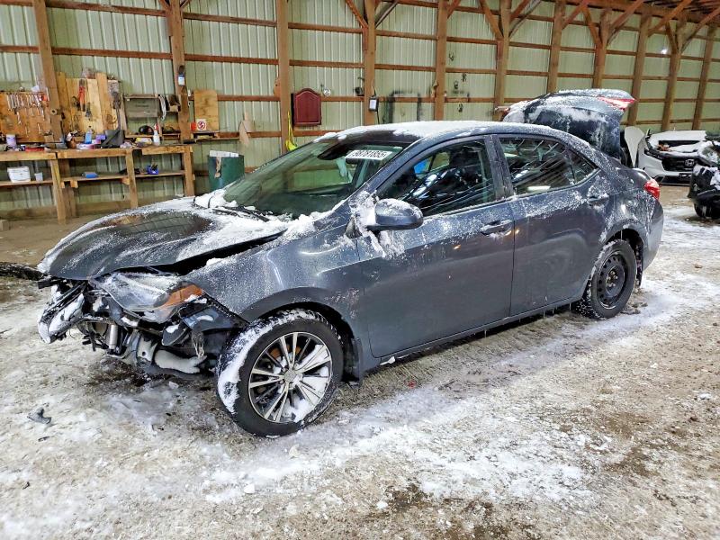TOYOTA COROLLA L 2019 with VIN 2T1BURHE3KC236524 - Photo from auction