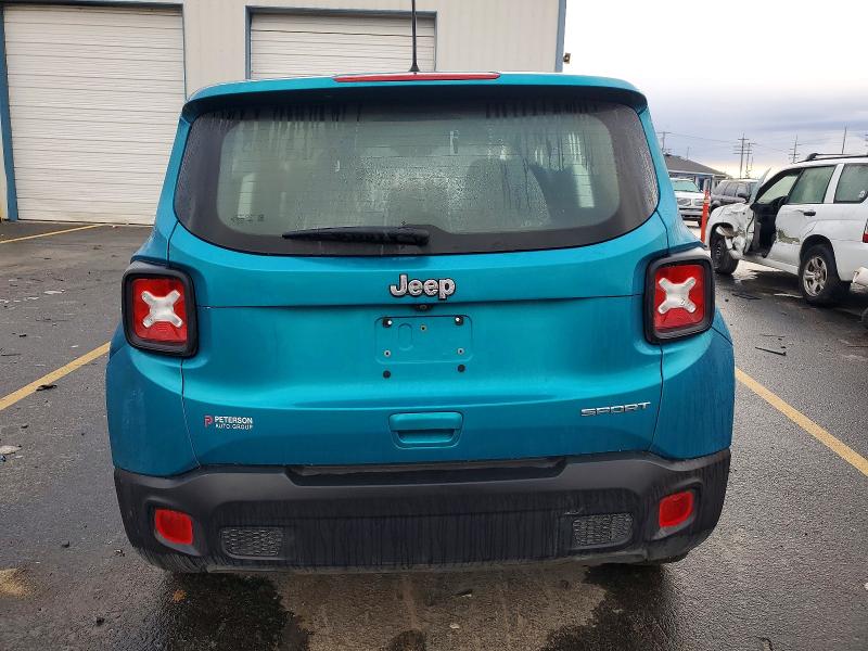 Photo 6 from auction – 2020 JEEP RENEGADE with VIN ZACNJAAB6LPL28396