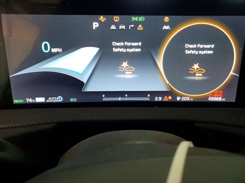 Photo 9 from auction – 2022 KIA EV6 with VIN KNDC44LAXN5053487