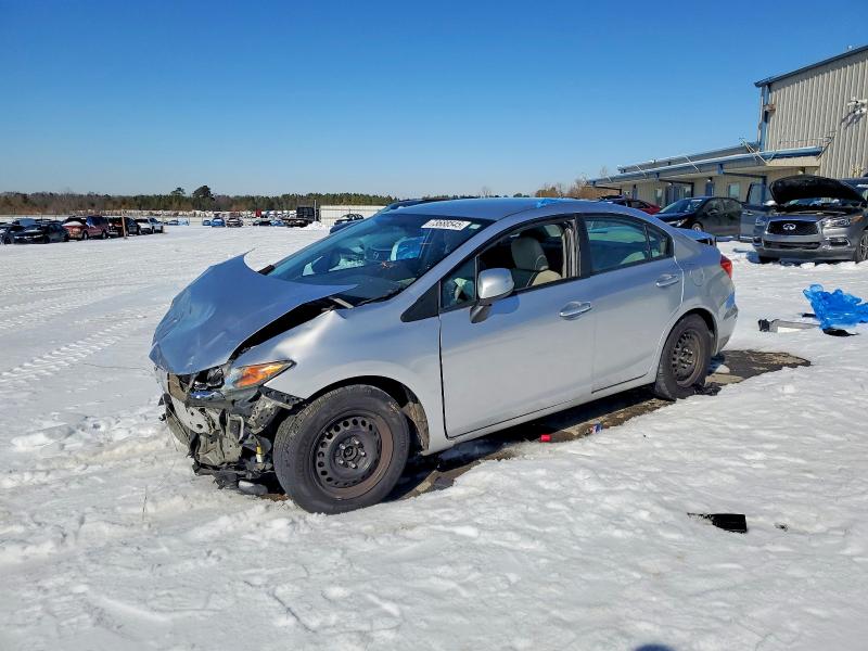 HONDA CIVIC 2012 with VIN 19XFB2F55CE107608 - Photo from auction