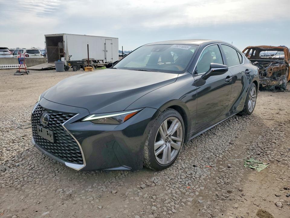 LEXUS IS 300 2023 with VIN JTHCA1D2XP5125322 - Photo from auction