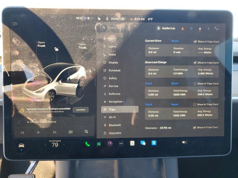 Photo 9 from auction – 2023 TESLA MODEL Y with VIN 7SAYGDEE9PA087760