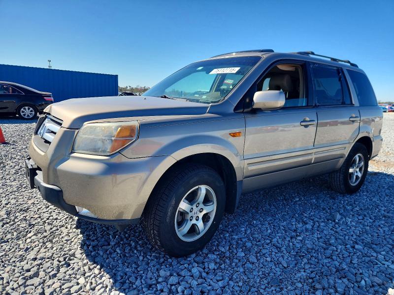 HONDA PILOT EXL 2007 with VIN 5FNYF28727B023144 - Photo from auction