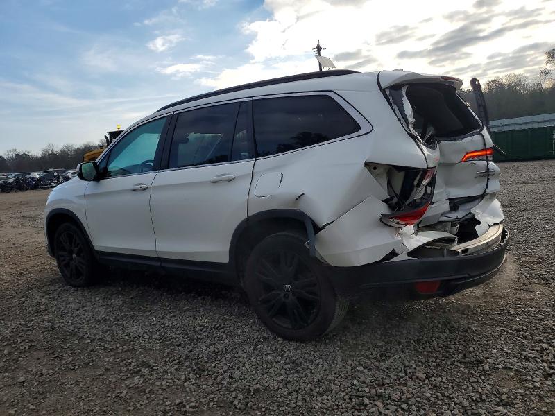 Photo 2 from auction – 2021 HONDA PILOT SE with VIN 5FNYF6H21MB067546