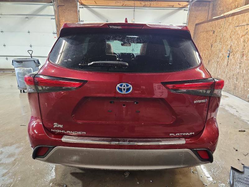 Фото 6 с аукциона – 2022 TOYOTA HIGHLANDER с VIN 5TDEBRCH5NS080857