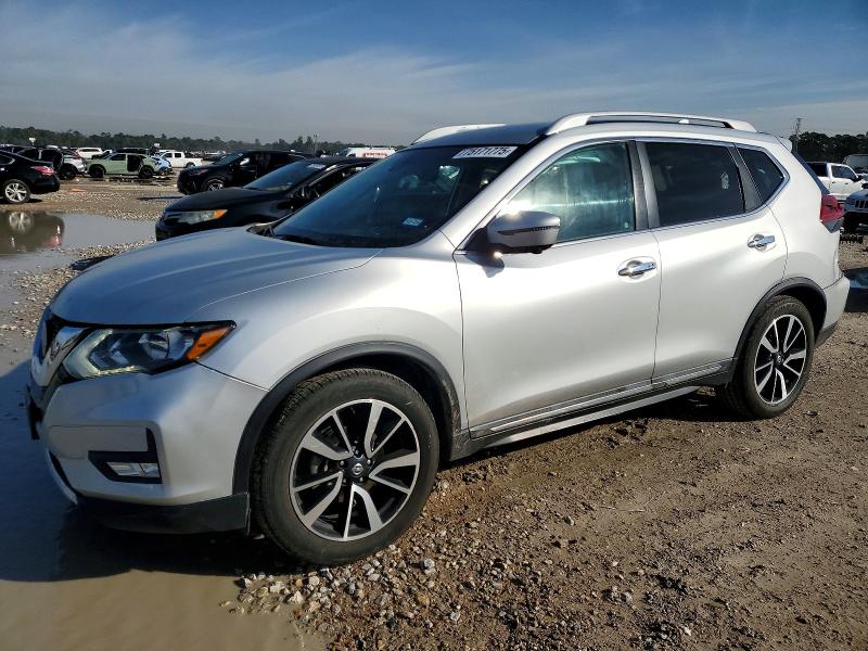 NISSAN ROGUE S 2019 with VIN 5N1AT2MT9KC761361 - Photo from auction