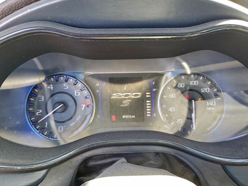 Photo 9 from auction – 2015 CHRYSLER 200 S with VIN 1C3CCCBG3FN609731