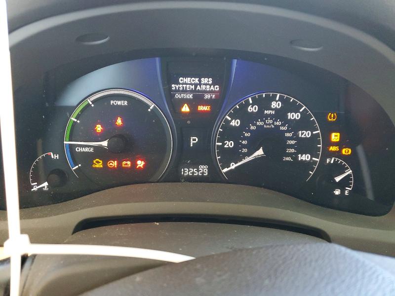 Photo 9 from auction – 2012 LEXUS RX 450H with VIN JTJBC1BA5C2426543