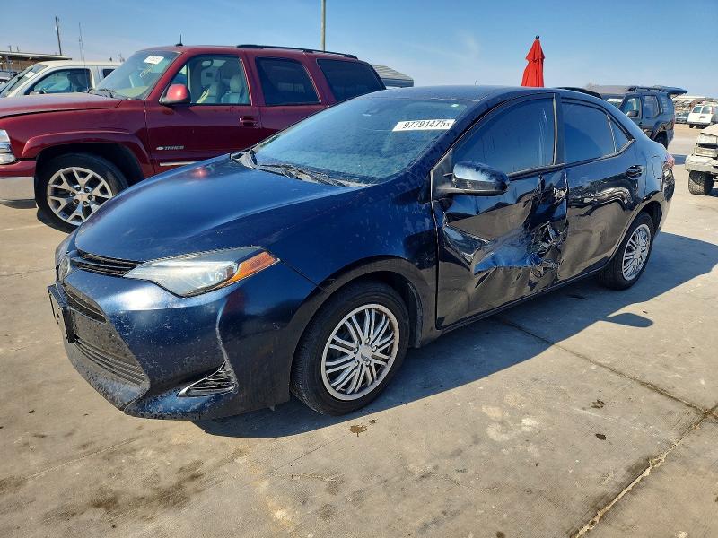 TOYOTA COROLLA L 2018 with VIN 5YFBURHE4JP826956 - Photo from auction
