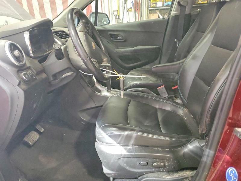 Photo 7 from auction – 2016 CHEVROLET TRAX LTZ with VIN 3GNCJMSB8GL239543